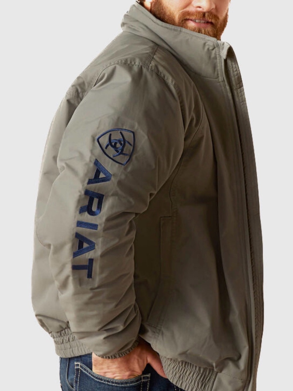Ariat Men’s Team Insulated Jacket Jetty Grey 10046711 Western